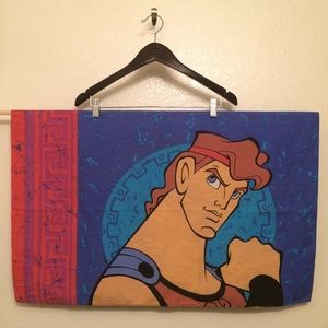 HERCULES Vintage Disney Pillowcase Double Sided
